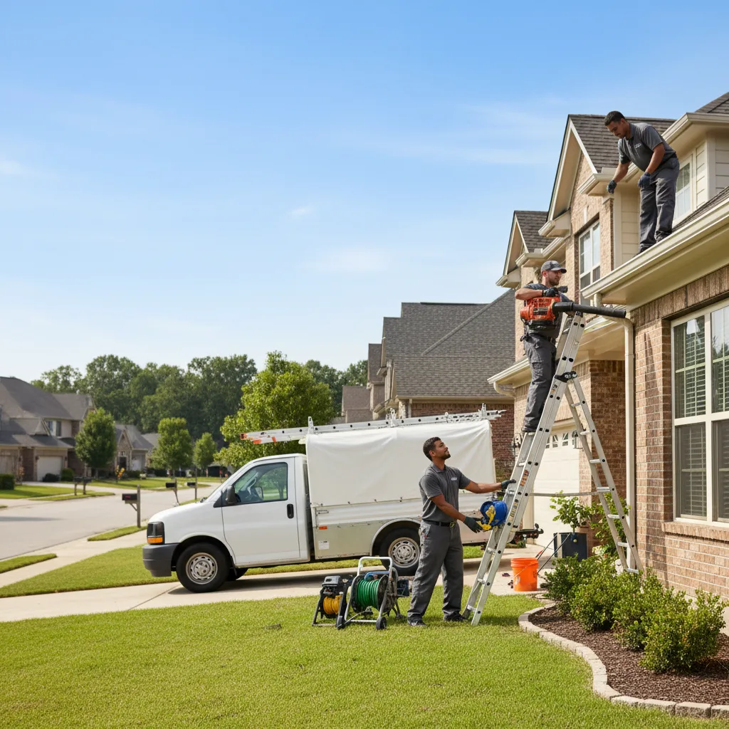 Home Gutter Service in Sciota, IL near me
